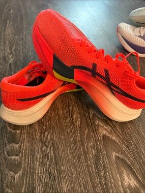 Asics Neon Orange Metaspeed Sky Racing Shoe